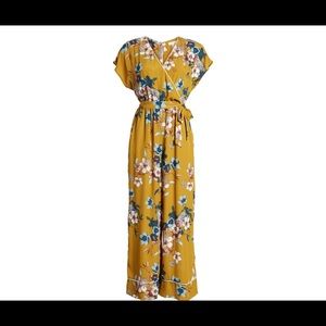 LEITH floral jumpsuit